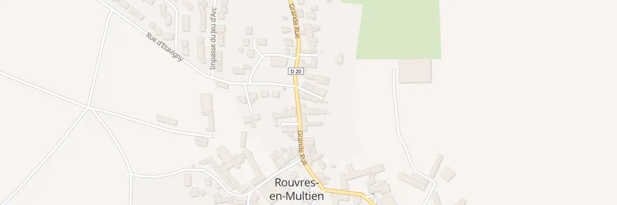 Plan du 1 Imp Buquet à Rouvres-en-Multien