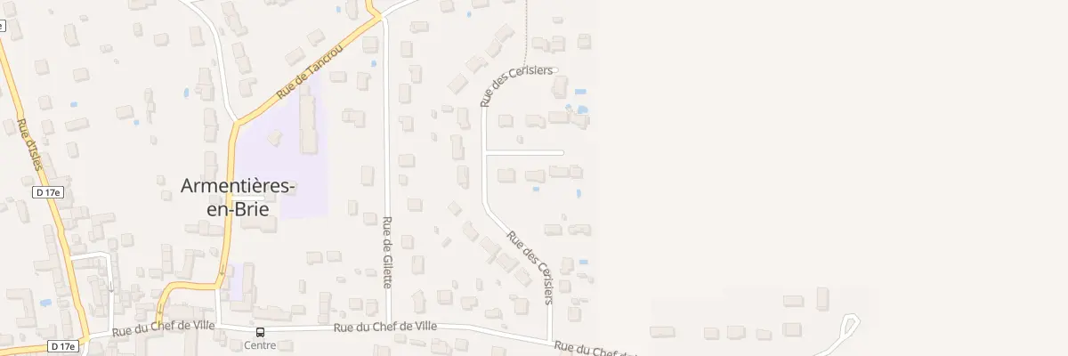Plan du 16B Rue des Cerisiers à Armentières-en-Brie