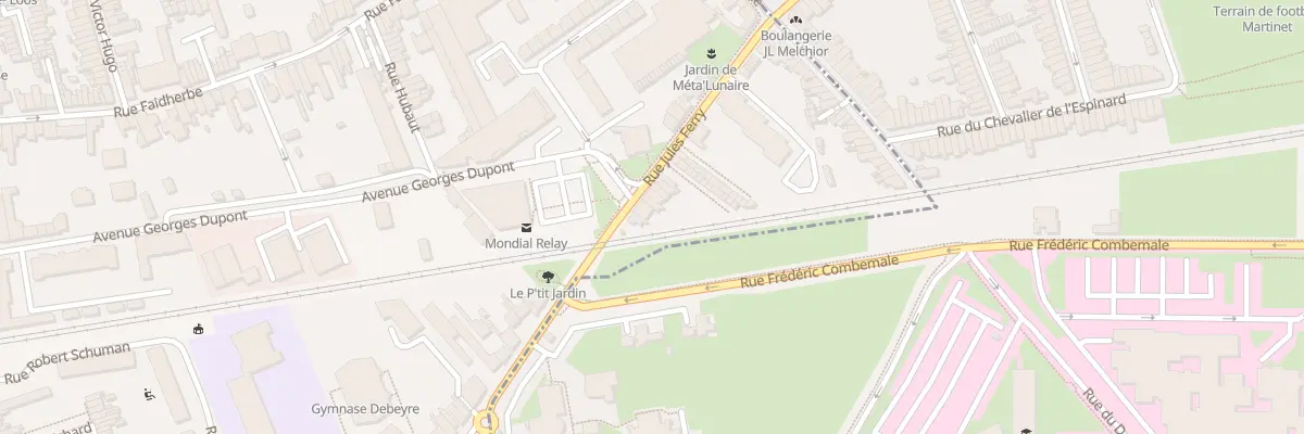 Plan du 55 Rue Jules Ferry à Loos