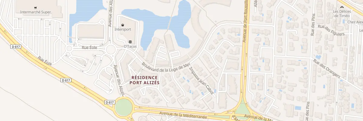 Plan du 40B Bd de la Loge de Mer à Canet-en-Roussillon