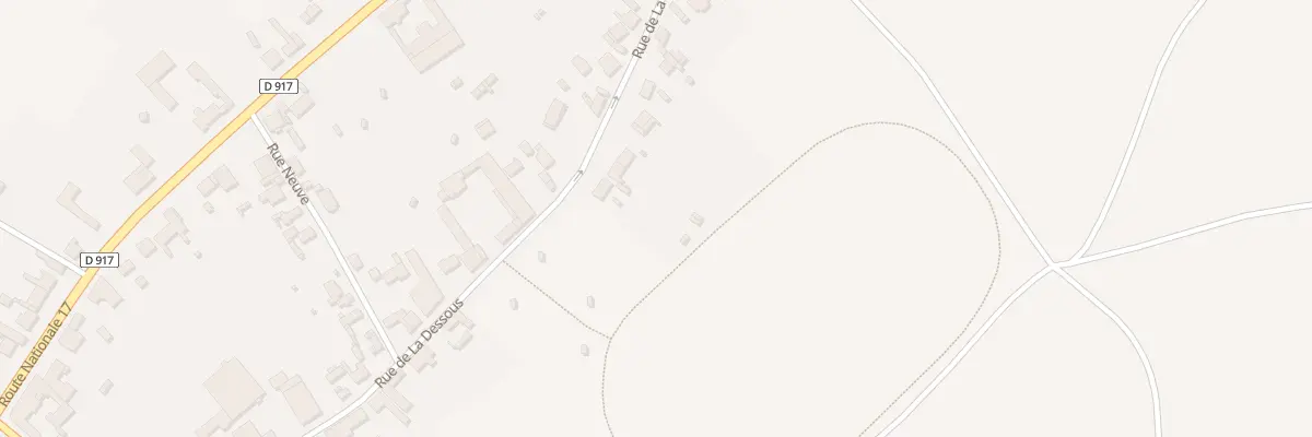 Plan du 29 Rue de Là Dessous à Nurlu