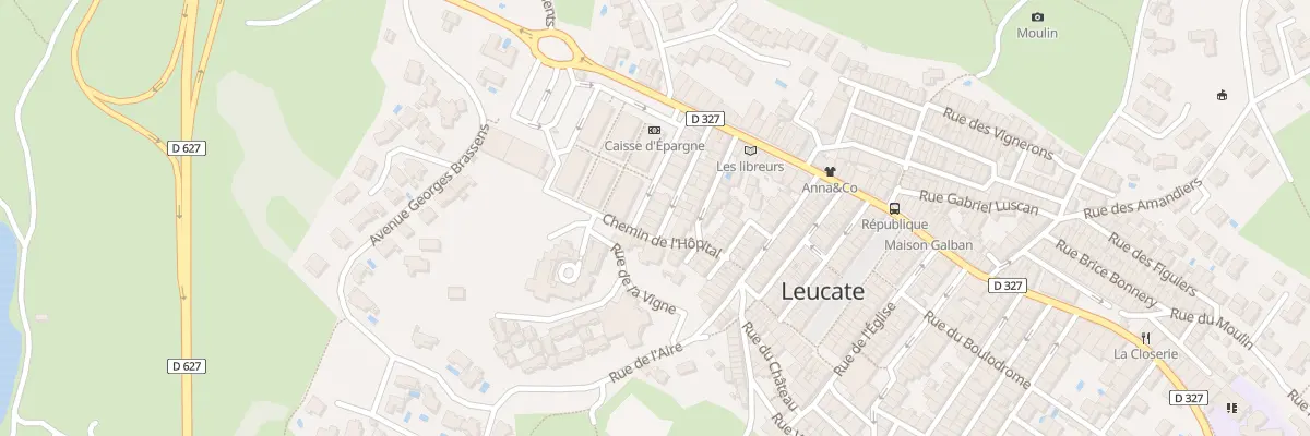 Plan du 18 Rue de la Liberté à Leucate