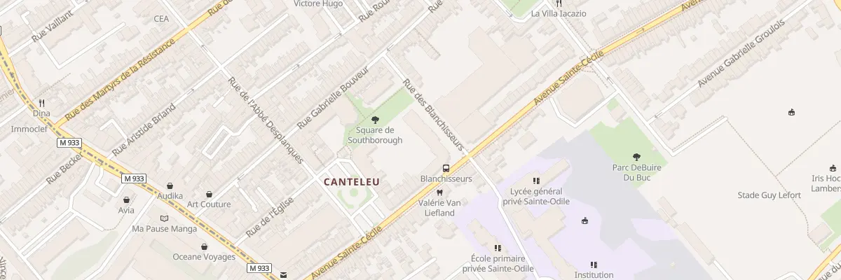 Plan du 57 Av Sainte-Cécile à Lambersart