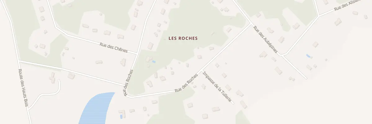 Plan du 323 Rue des Roches à Saint-Hilaire-les-Andrésis