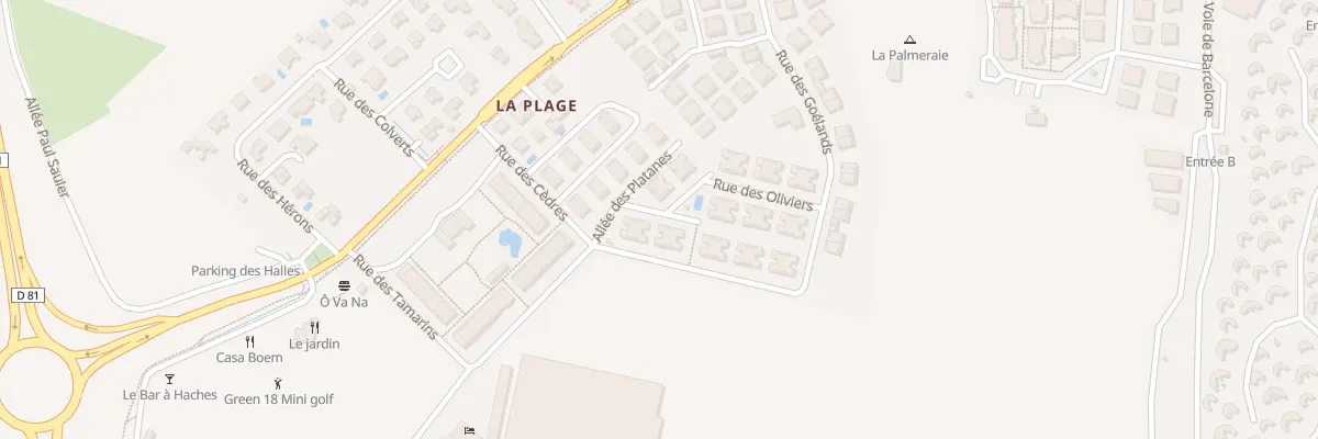 Plan du 51 Rue des Cèdres à Torreilles
