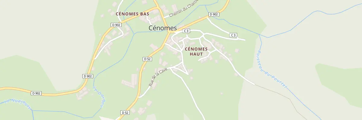 Plan du 5118A Cenomes Haut à Montagnol