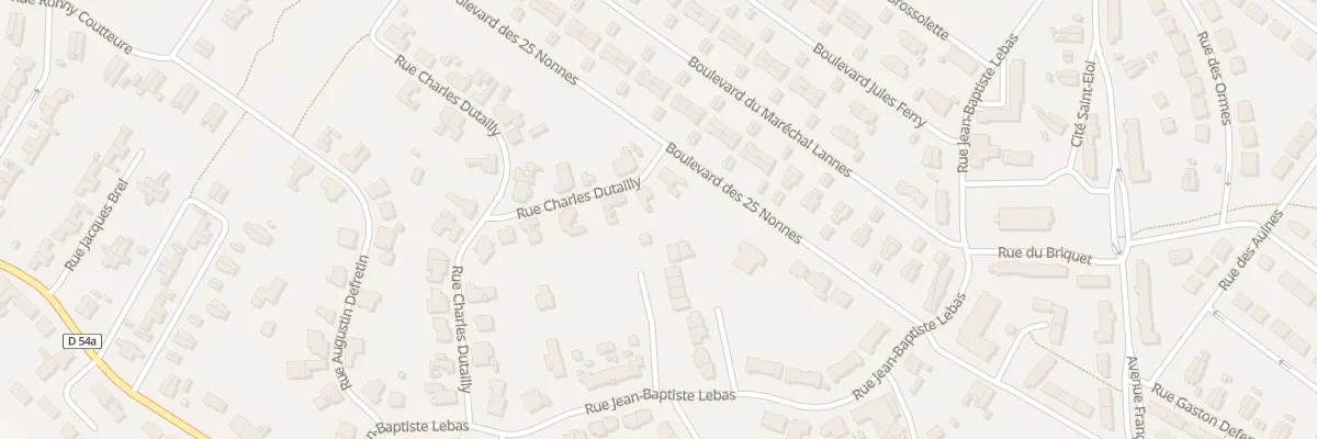 Plan du 3 Rue Charles Dutailly à Ostricourt