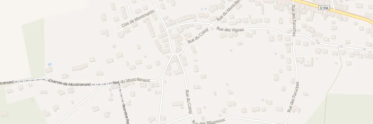 Plan du 125 Rue du Cotoy à Mouroux