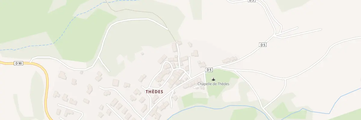 Plan du 2 Rue de la Chevaliere Thedes à Saint-Genès-Champanelle