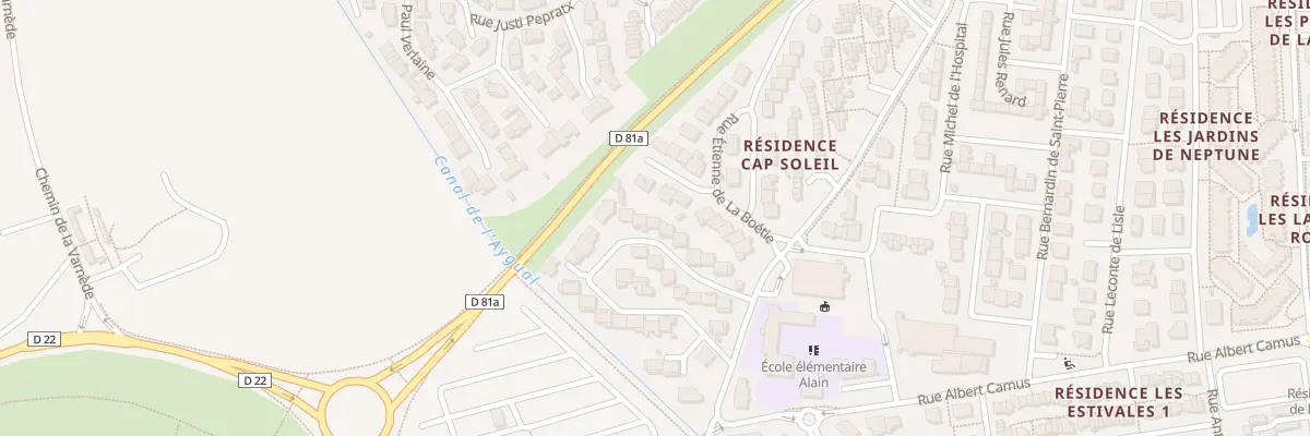 Plan du 19 Rue François Lamarck à Saint-Cyprien