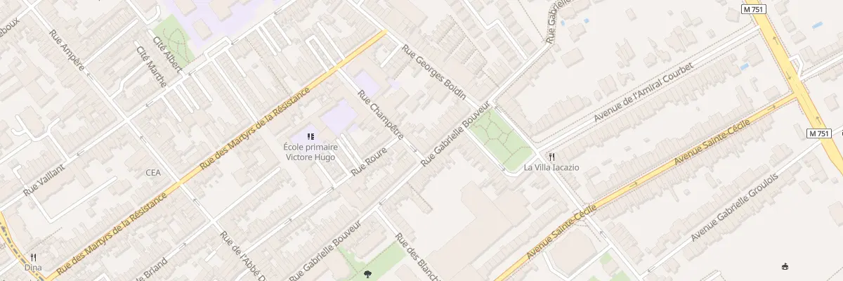 Plan du 105 Rue Gabrielle Bouveur à Lambersart