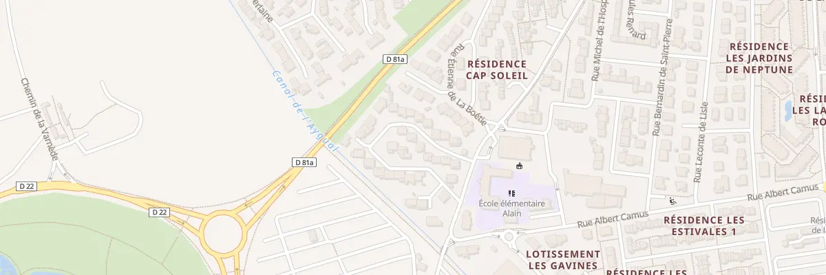 Plan du 32 Rue François Lamarck à Saint-Cyprien
