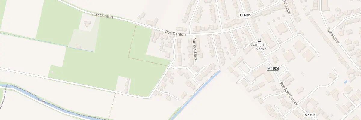 Plan du 15 Rue Jean-Jacques Rousseau à Wattignies