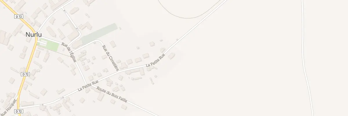 Plan du 37 Ptr La Petite Rue à Nurlu
