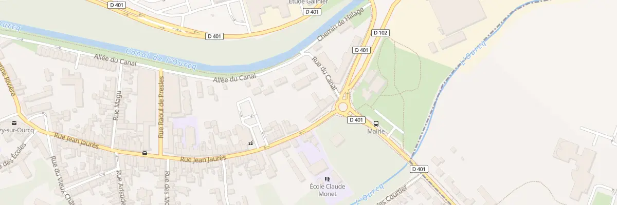 Plan du 85 Rue Jean Jaurès à Lizy-sur-Ourcq