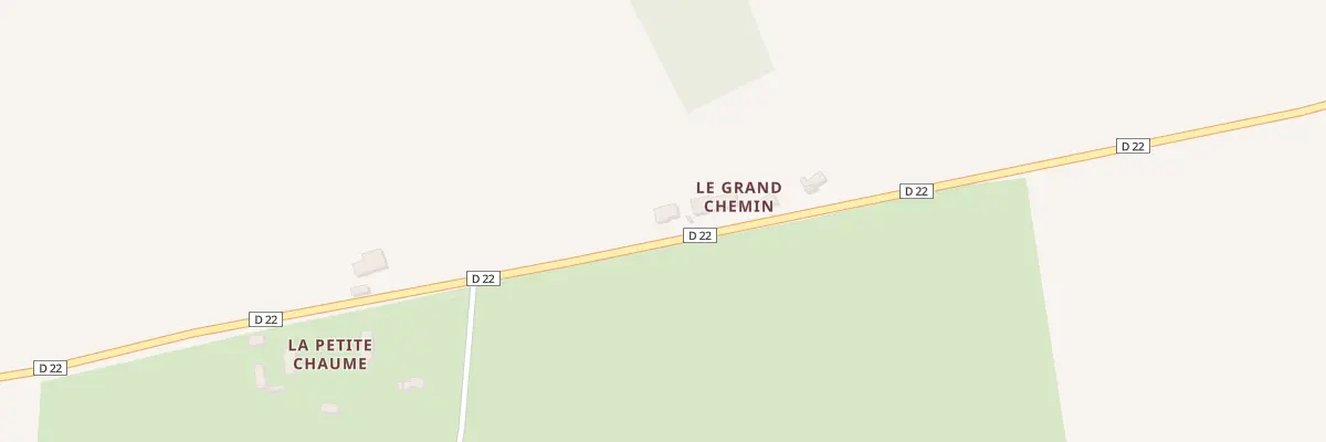 Plan du 232 Le Grand Chemin à Saint-Privé