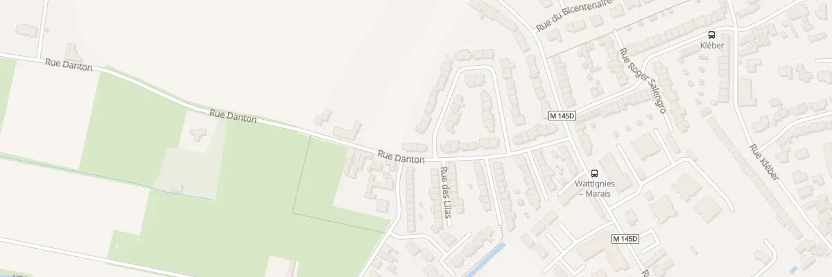 Plan du 26 Rue Danton à Wattignies