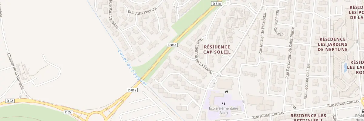 Plan du 3 Rue Tristan Bernard à Saint-Cyprien