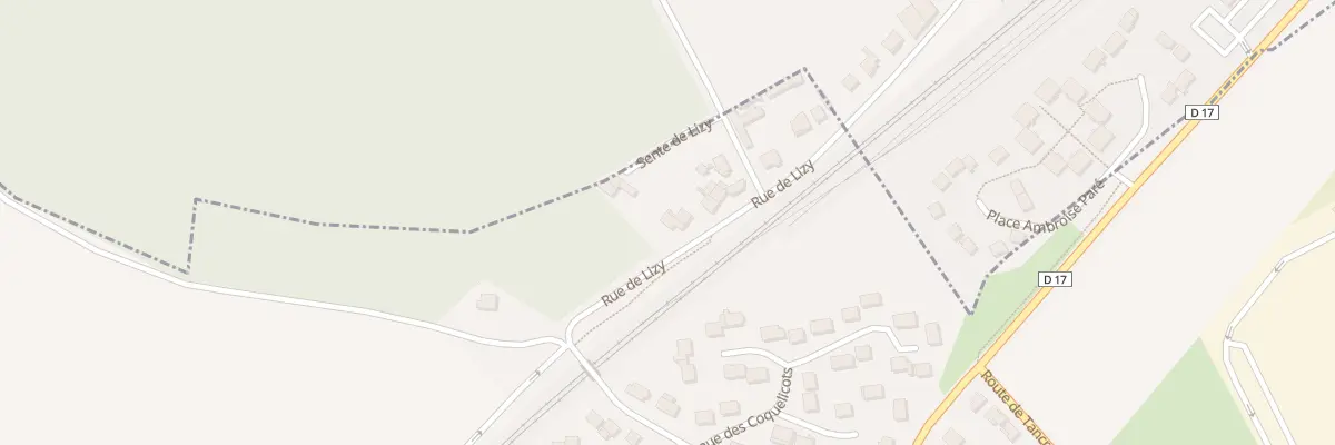 Plan du 21 Rue de Lizy à Mary-sur-Marne