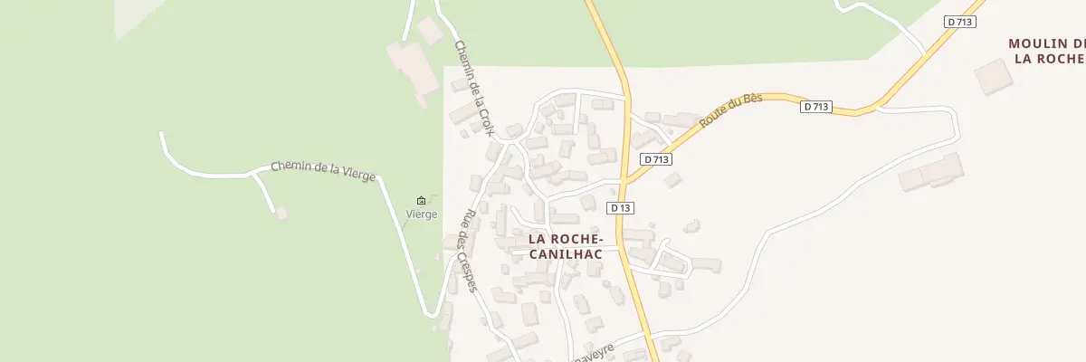 Plan du 5089 La Roche Canilhac à Saint-Rémy-de-Chaudes-Aigues