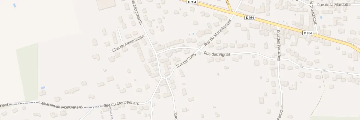 Plan du 54 Rue du Cotoy à Mouroux