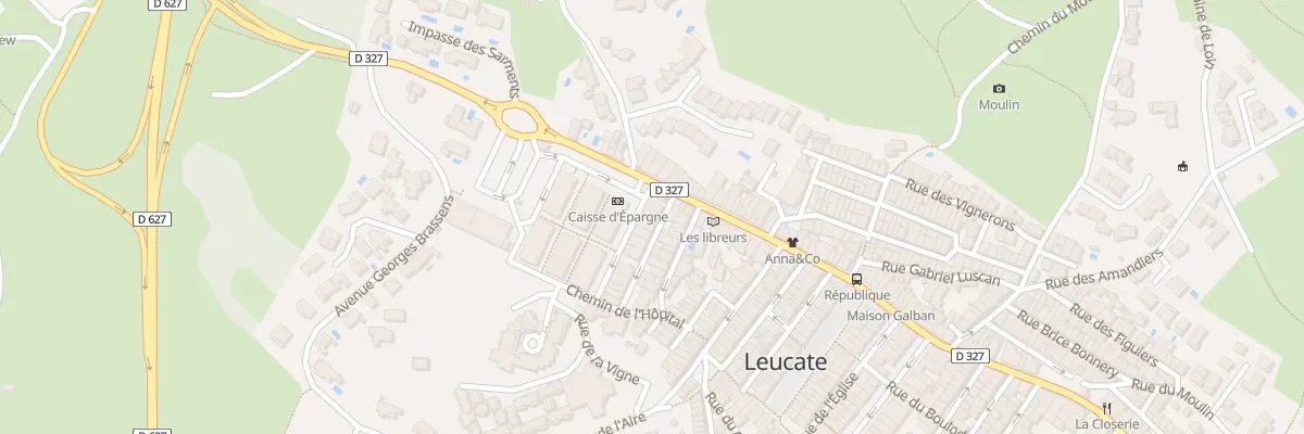 Plan du 4 Rue de la Liberté à Leucate