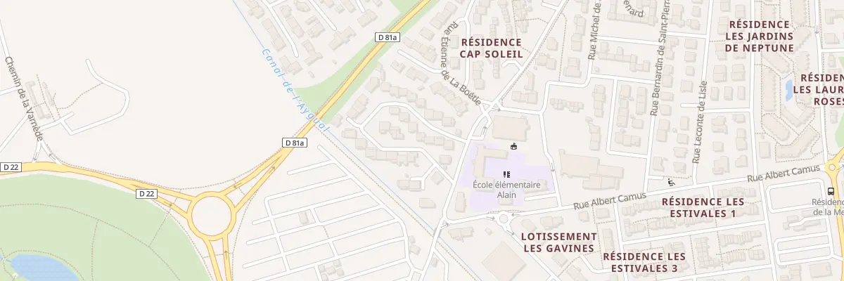 Plan du 30 Rue François Lamarck à Saint-Cyprien