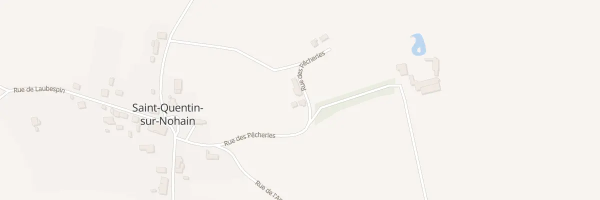 Plan du 5 Rue des Pêcheries à Saint-Quentin-sur-Nohain