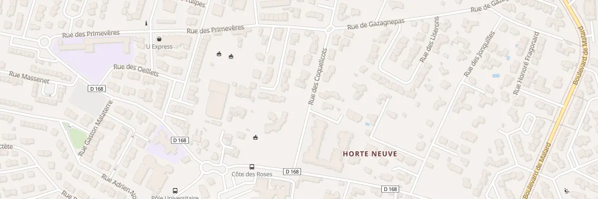 Plan du 5 Rue des Coquelicots à Narbonne