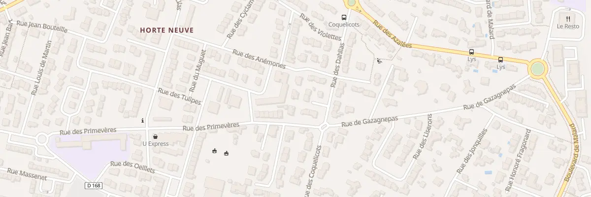 Plan du 41 Rue des Primevères à Narbonne