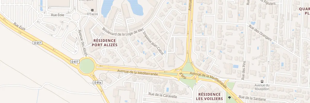 Plan du 16 Imp Jean Cabot à Canet-en-Roussillon
