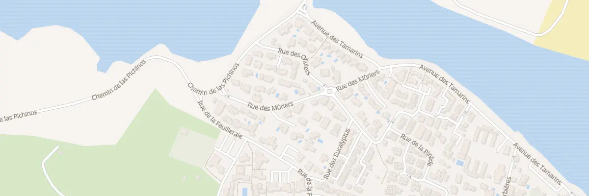 Plan du 15 Rue des Muriers La Franqui à Leucate