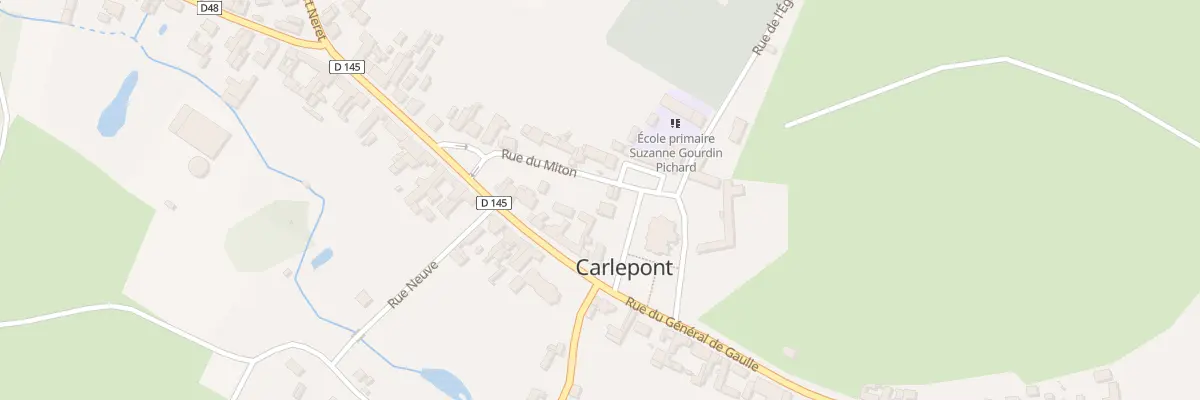 Plan du 18 Pl des Droits de l’Homme à Carlepont