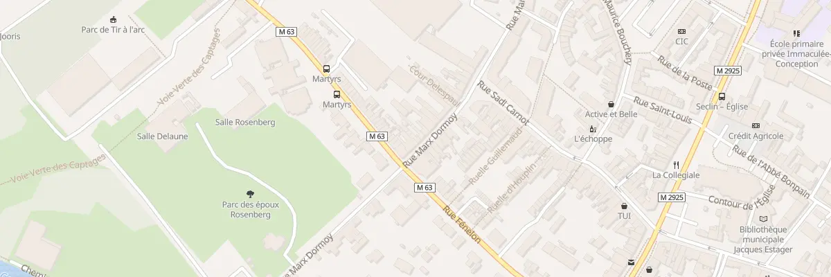 Plan du 52 Rue Marx Dormoy à Seclin