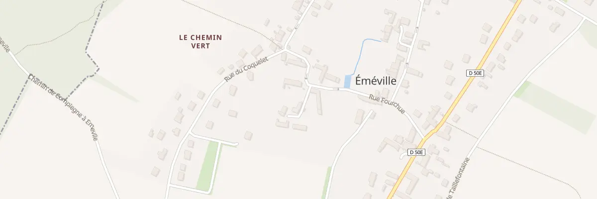 Plan du 6 Imp de la Cour Verte à Éméville