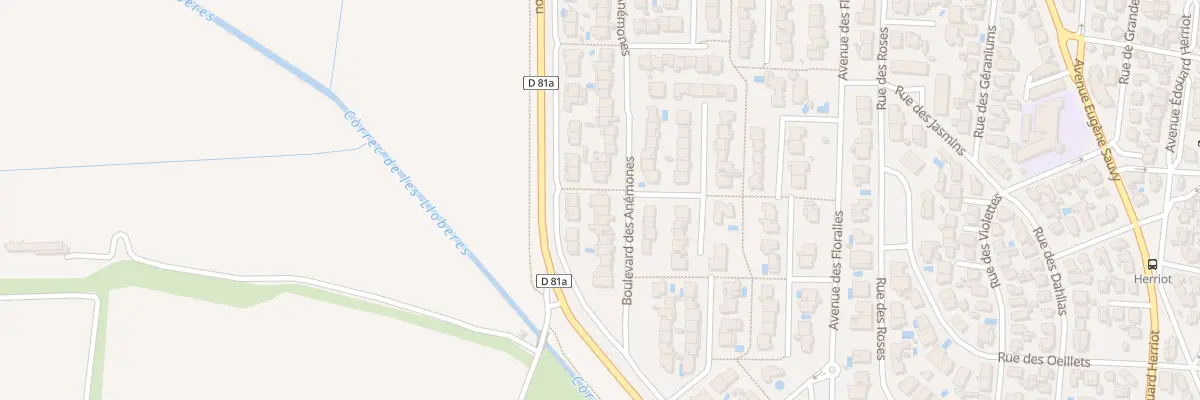 Plan du 58 Bd des Anémones à Canet-en-Roussillon