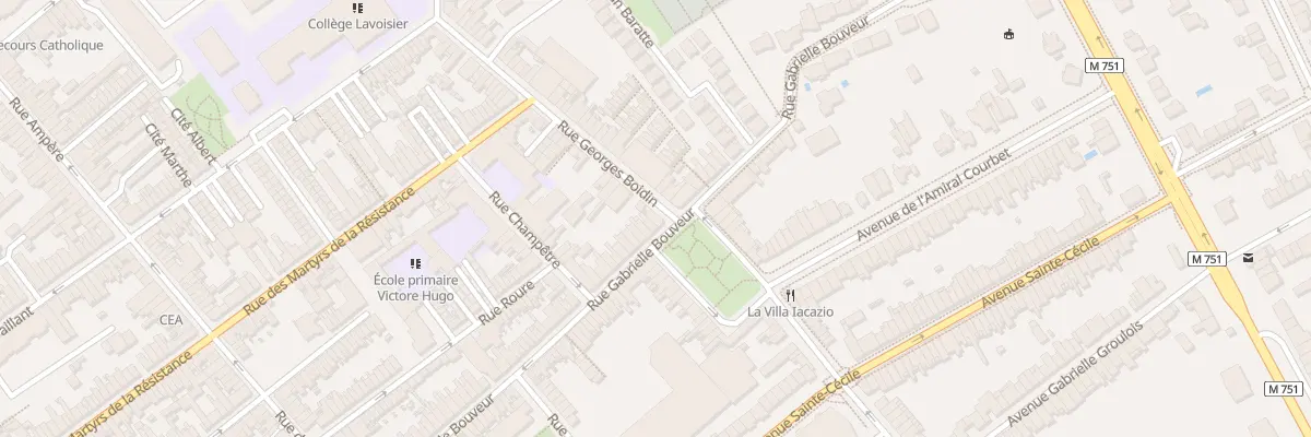 Plan du 125 Rue Gabrielle Bouveur à Lambersart