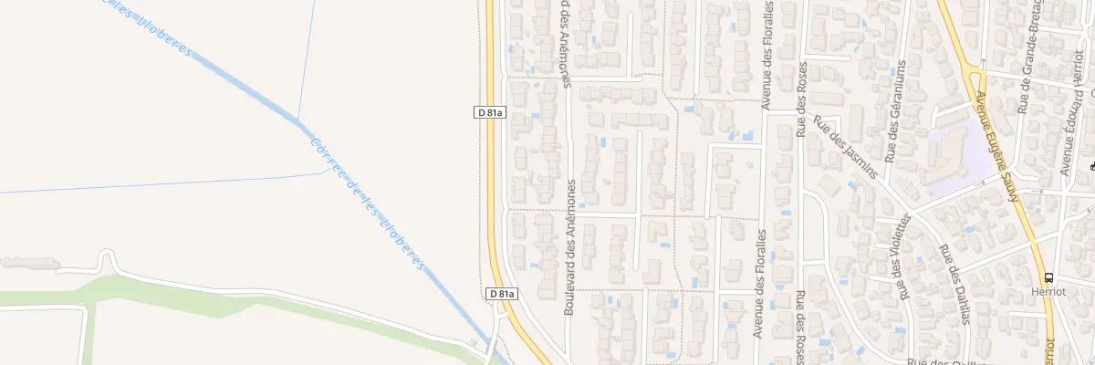 Plan du 52 Bd des Anémones à Canet-en-Roussillon