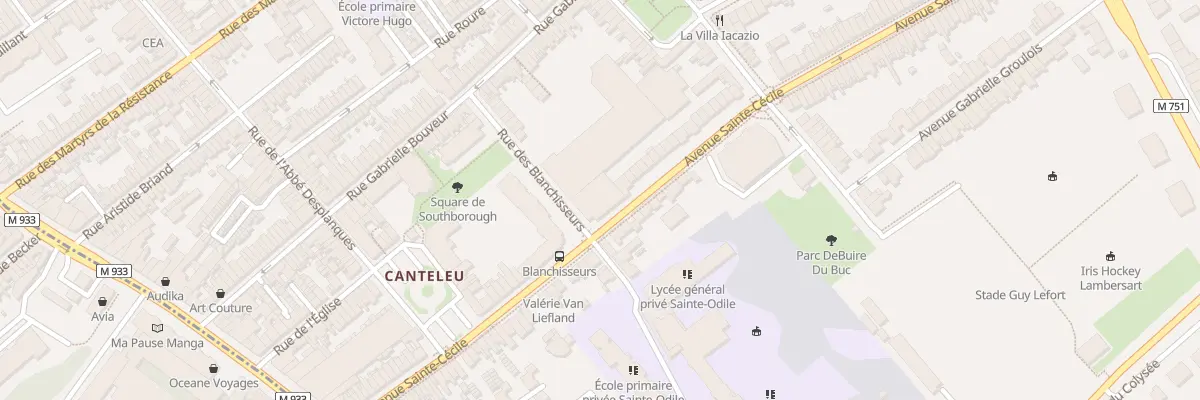 Plan du 23 Rue des Blanchisseurs à Lambersart