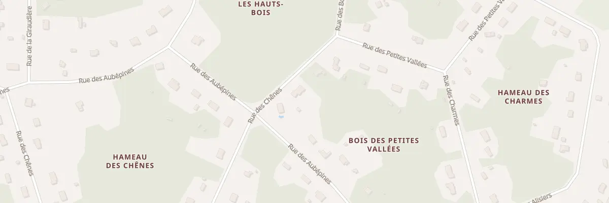 Plan du 830 Rue des Chênes à Saint-Hilaire-les-Andrésis