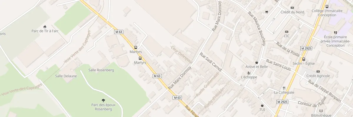 Plan du 38 Rue Marx Dormoy à Seclin