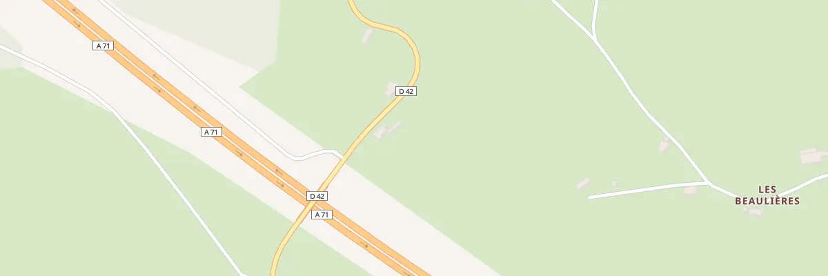 Plan du 5136 Les Beaulieres à Target