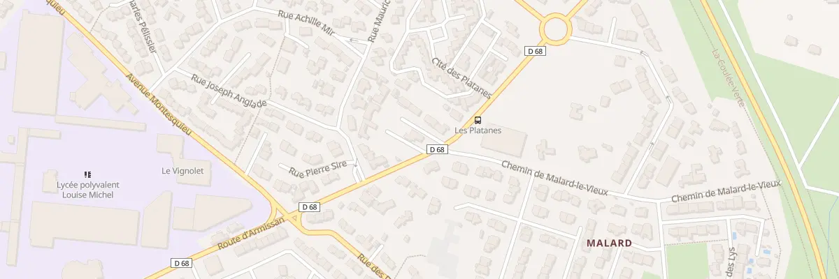 Plan du 121 Rte d’Armissan à Narbonne