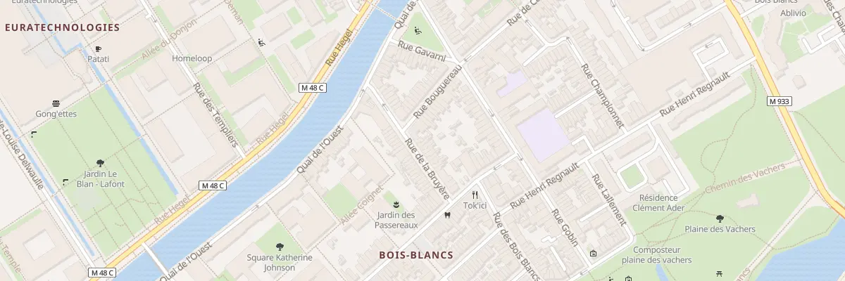 Plan du 26 Rue de la Bruyère à Lille
