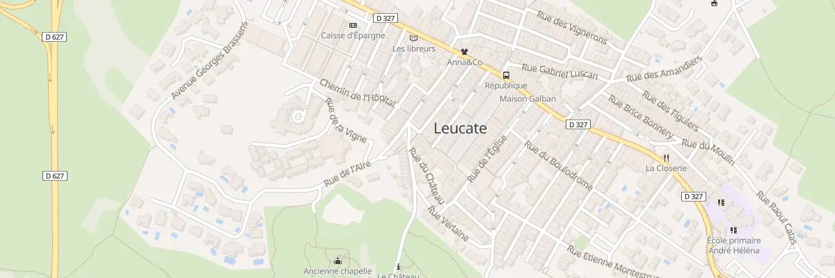 Plan du 42 Rue Barbacane à Leucate