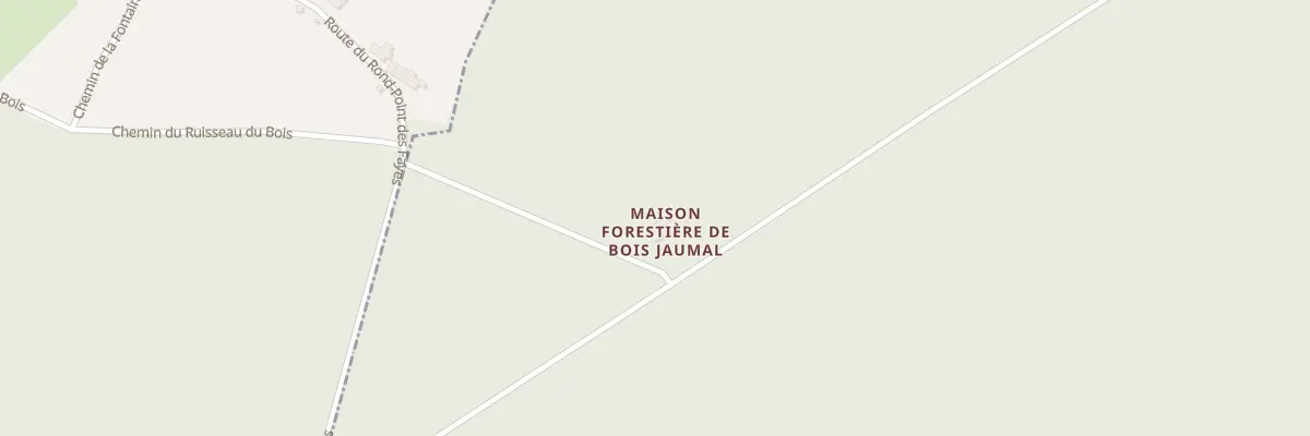 Plan du 1 All du Bois de Jaumal à Bellenaves
