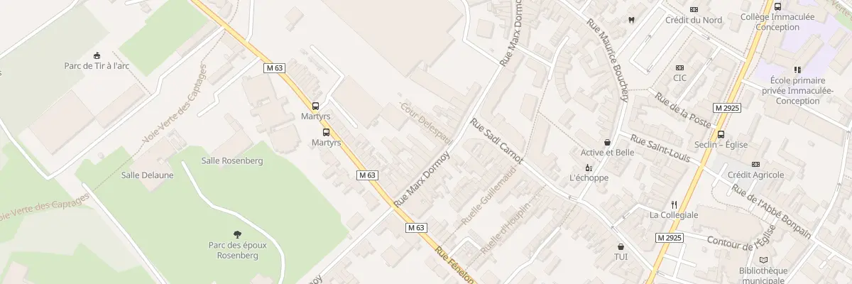 Plan du 38 Rue Marx Dormoy à Seclin