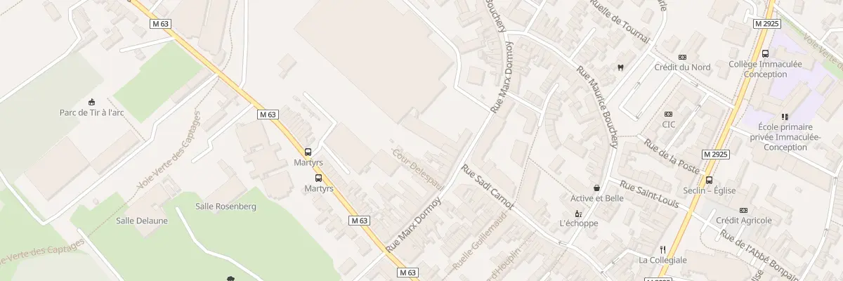 Plan du 22 Rue Marx Dormoy à Seclin