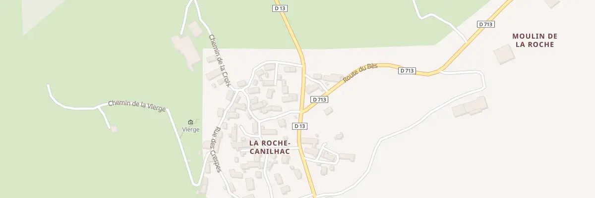 Plan du 5102 La Roche Canilhac à Saint-Rémy-de-Chaudes-Aigues