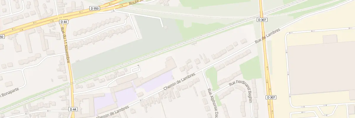 Plan du 15 Rue de Lambres à Brebières